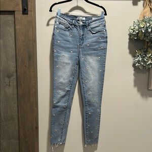 Judy Blue Ankle Cropped Blue Jeans